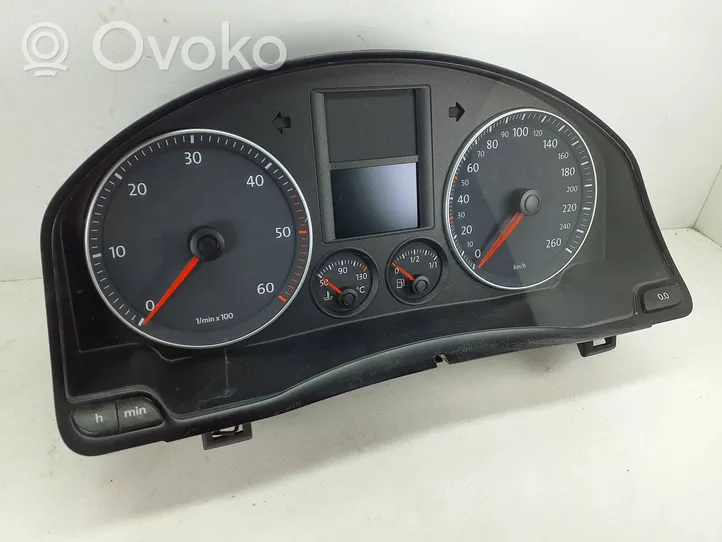 Volkswagen Golf V Compteur de vitesse tableau de bord 1K0920863B