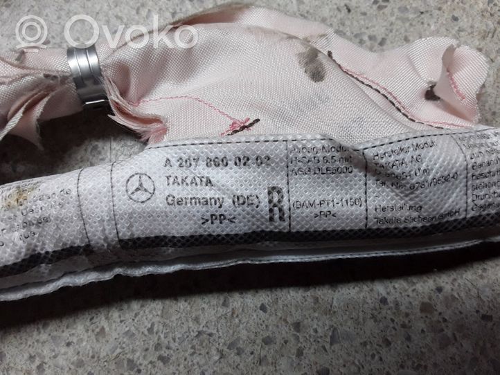 Mercedes-Benz E C207 W207 Airbag da tetto A2078600202