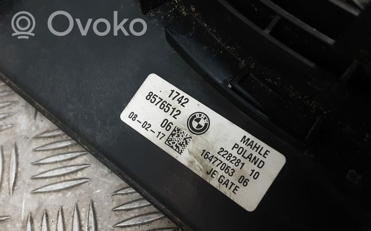 BMW 5 G30 G31 Ventilatore di raffreddamento elettrico del radiatore 