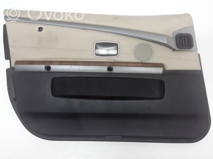 BMW 7 E65 E66 Front door card panel trim 100014348