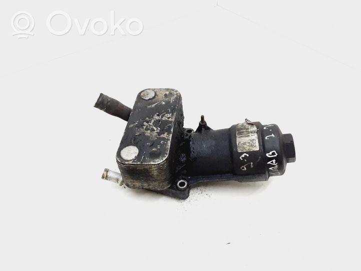 Saab 9-3 Ver2 Supporto di montaggio del filtro dell’olio 90571672