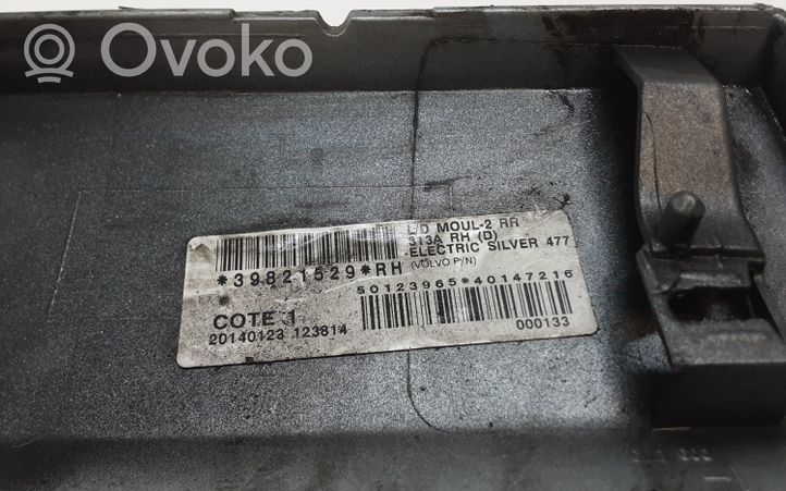 Volvo XC60 Listwa drzwi tylnych 39821529