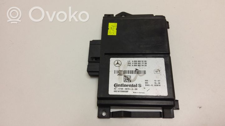 Mercedes-Benz GLE (W166 - C292) Aklos zonos modulis A0009005209