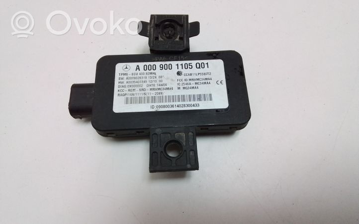 Mercedes-Benz C AMG W205 Tire pressure control unit A0009001105