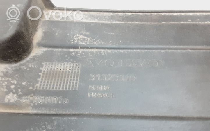 Volvo V60 Osłona tylna podwozia pod zderzak 31323119