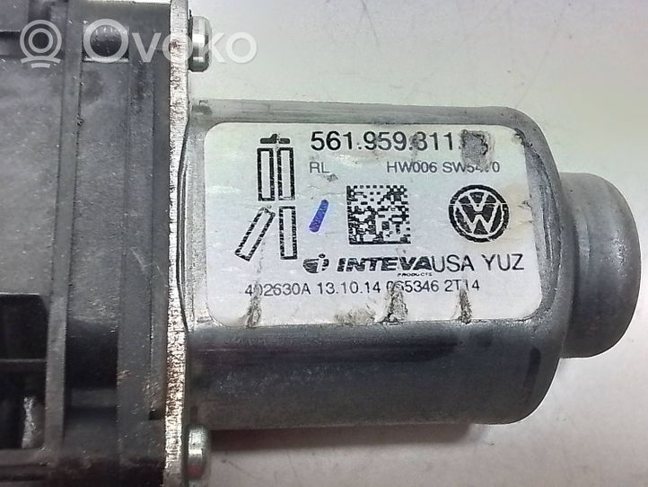 Volkswagen PASSAT B7 USA Aizmugurē loga pacēlāja motoriņš 561959811