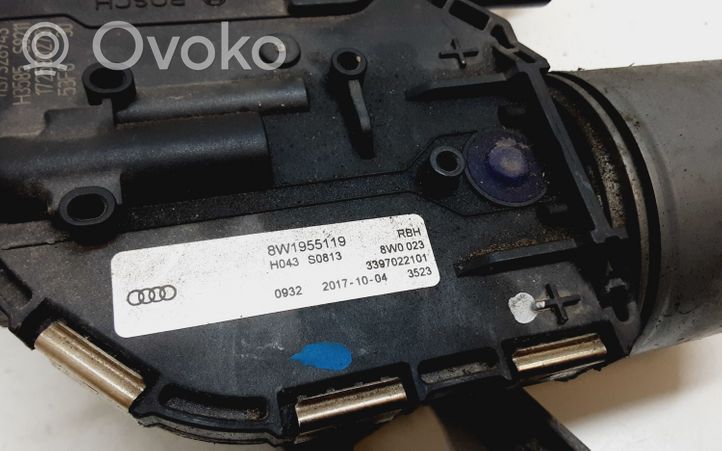 Audi A4 S4 B9 Stikla tīrītāja mehānisms komplekts 8W1955023A