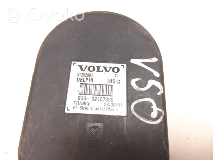 Volvo V50 Alarm system siren 31252084