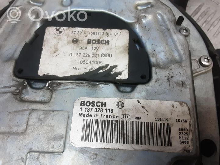 BMW 3 E90 E91 Elektryczny wentylator chłodnicy 7561713