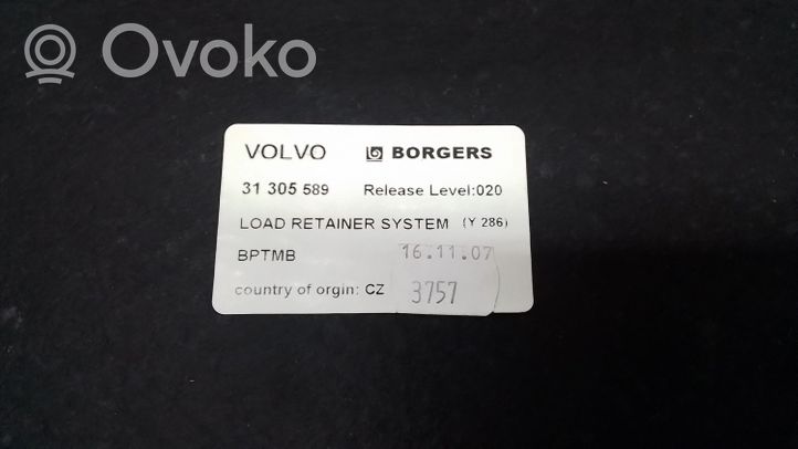 Volvo S80 Tapis de coffre 31305589