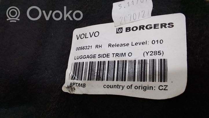 Volvo V70 Trunk/boot side trim panel 39882897