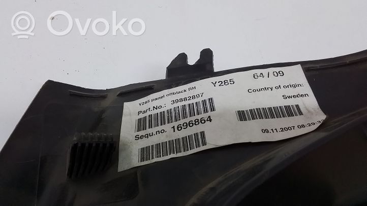 Volvo V70 Trunk/boot side trim panel 39882897
