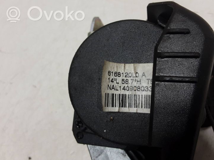 Volvo V60 Ceinture de sécurité arrière centrale (siège) 6168120L0A