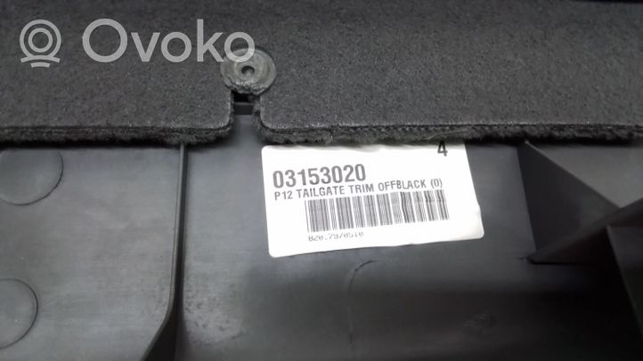 Volvo V50 Poszycie klapy tylnej bagażnika i inne elementy 03153020