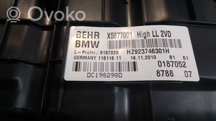 BMW 7 F01 F02 F03 F04 Scatola climatizzatore riscaldamento abitacolo assemblata 9197020