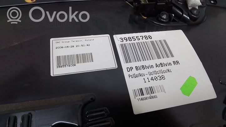 Volvo S80 Boczki / Poszycie drzwi tylnych 39855780