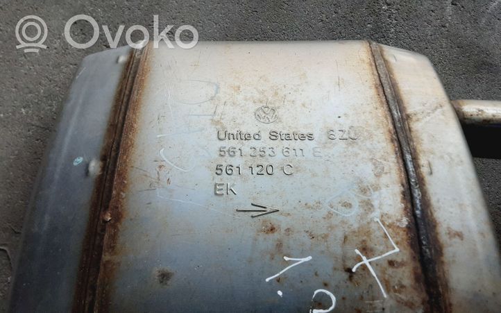 Volkswagen PASSAT B7 USA Tłumik kompletny 561253611E