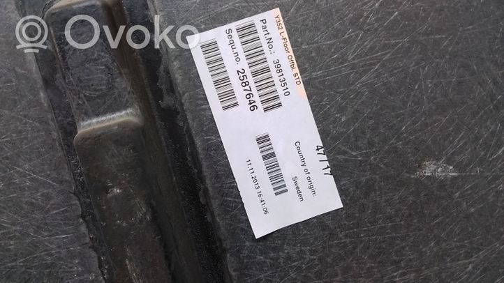 Volvo V60 Tappeto di rivestimento del fondo del bagagliaio/baule 39813510