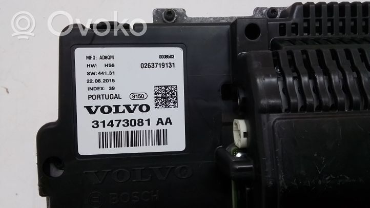 Volvo XC90 Tachimetro (quadro strumenti) 31473081AA