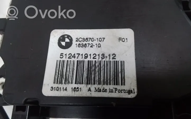 BMW 7 F01 F02 F03 F04 Pompa / Siłownik klapy tylnej bagażnika / Komplet 7365902