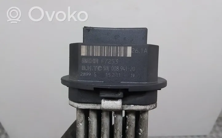 Volvo S60 Pečiuko ventiliatoriaus reostatas (reustatas) 5HL008941