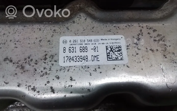 BMW 3 GT F34 Calculateur moteur ECU 8631689