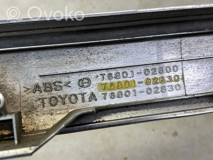 Toyota Corolla E140 E150 Listwa oświetlenie tylnej tablicy rejestracyjnej 76801-02630