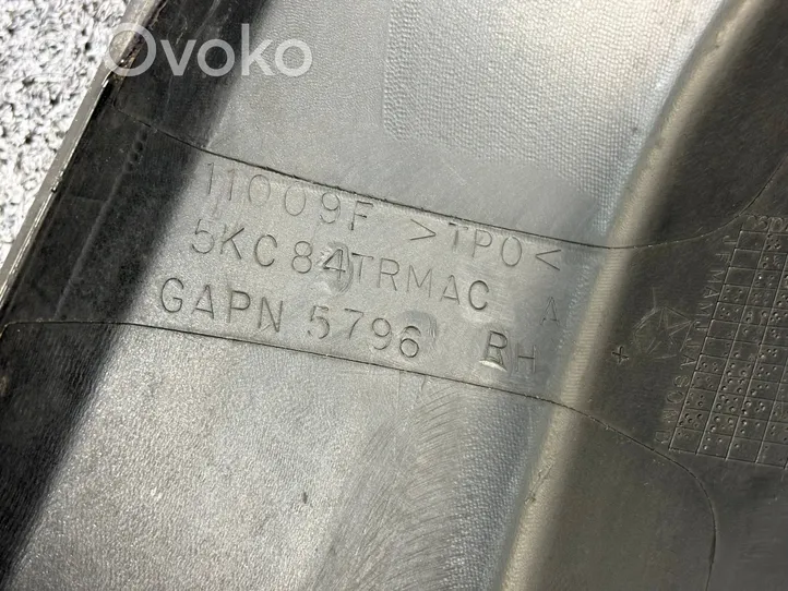 Jeep Wrangler Listwa błotnika tylnego 5KC84TRMAC