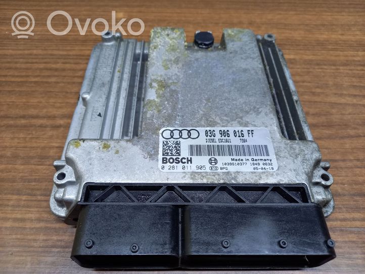 Audi A3 S3 8P Engine control unit/module 03G906016FF