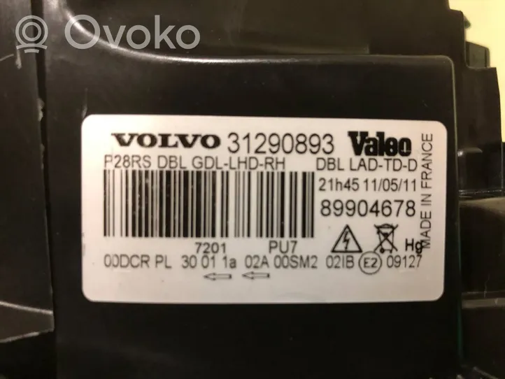 Volvo XC90 Set di fari/fanali 31290892