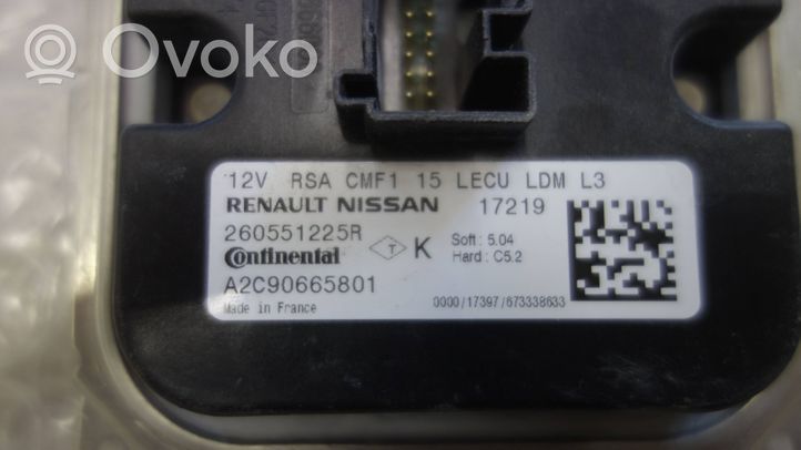 Renault Talisman Module de ballast de phare Xenon 260551225R