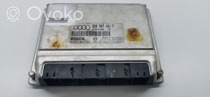 Audi A4 S4 B5 8D Sterownik / Moduł ECU 8D0907401F