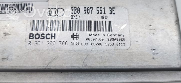 Audi A6 S6 C5 4B Moottorin ohjainlaite/moduuli 3B0907551BE