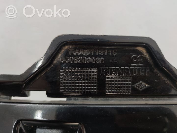 Renault Clio IV Zierleiste Stoßstange Stoßfänger hinten 850B20903R