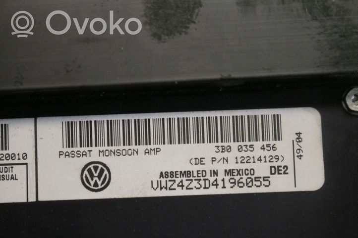 Volkswagen PASSAT B5 Amplificateur de son 3B0035456