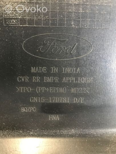 Ford Ecosport Moulure inférieure de pare-chocs arrière GN1517D781D