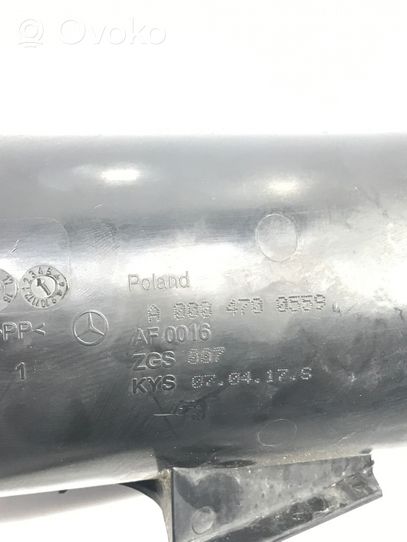 Mercedes-Benz AMG GT R190 C190 Serbatoio a carbone attivo per il recupero vapori carburante A0004700559