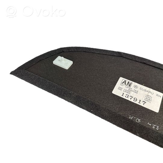 Subaru Outback (BT) Doublure de coffre arrière, tapis de sol 137917