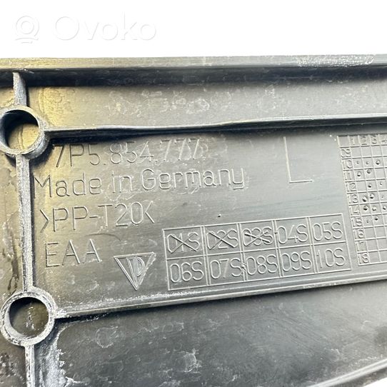 Porsche Cayenne (92A) Panel wykończeniowy błotnika 7P5854777