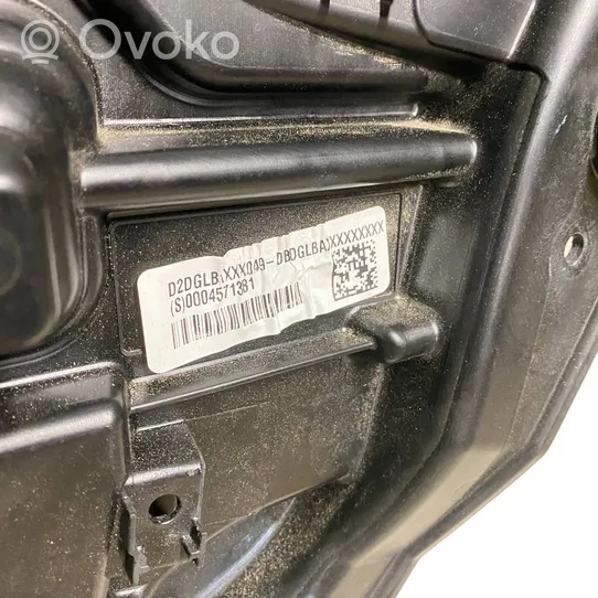 Dodge Charger Etuikkunan nostomekanismi ilman moottoria 156054321