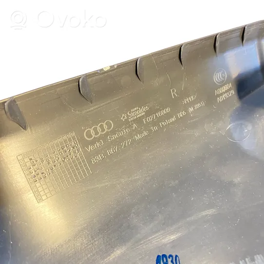 Audi Q3 F3 Etuoven kynnyksen suojalista 83B867272