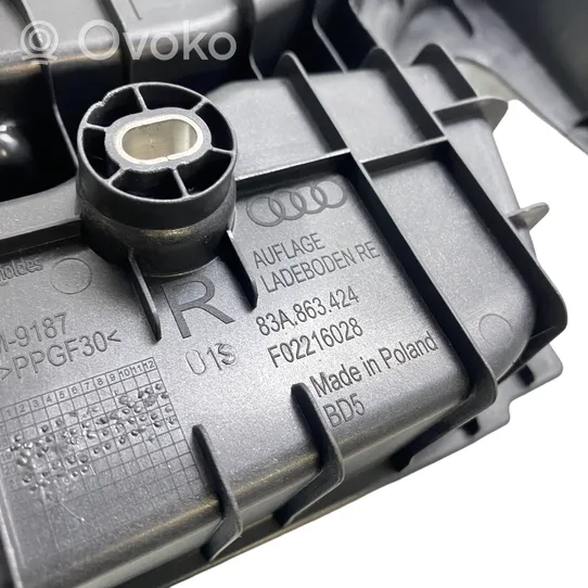 Audi Q3 F3 Inne elementy wykończenia bagażnika 83A863424