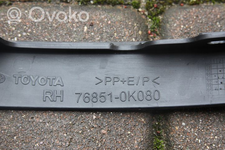 Toyota Hilux (AN120, AN130) Moulure de pare-chocs avant 768510K080