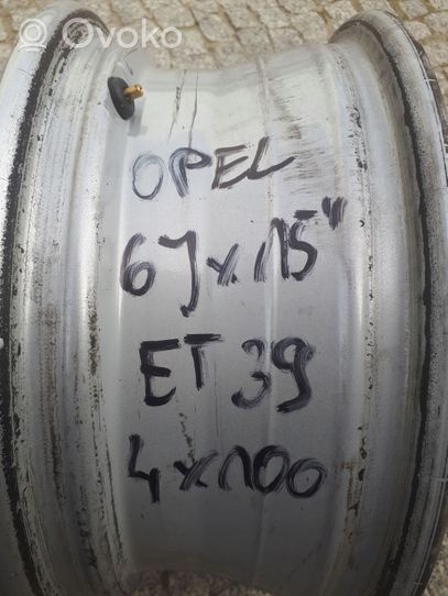 Opel Corsa D R15 alloy rim 