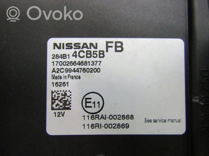 Nissan Qashqai Mukavuusmoduuli 284B14CB5B