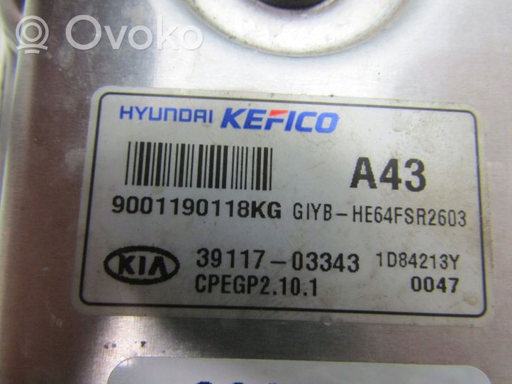 KIA Stonic Calculateur moteur ECU 3911703343