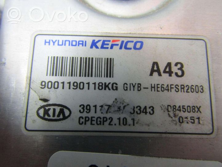 KIA Stonic Unité de commande, module ECU de moteur 3911703343