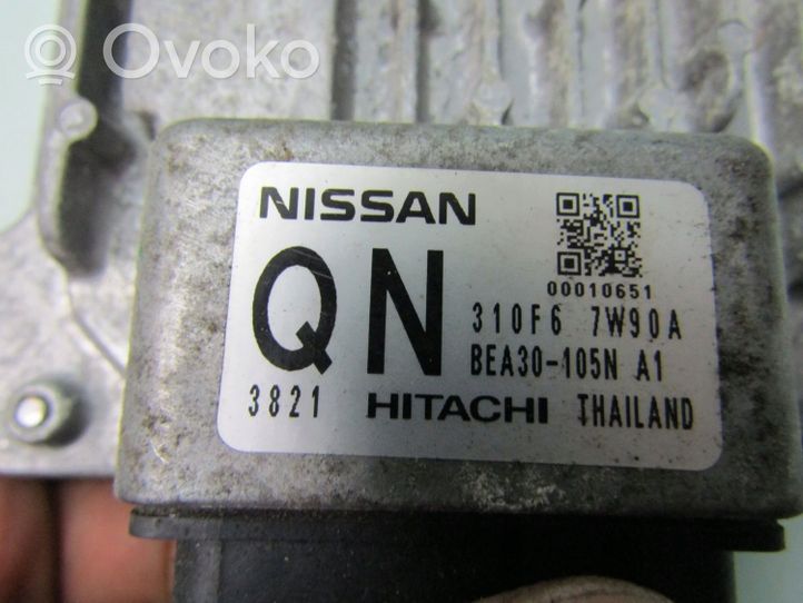 Nissan Micra Pavarų dėžės valdymo blokas 310F67W90A