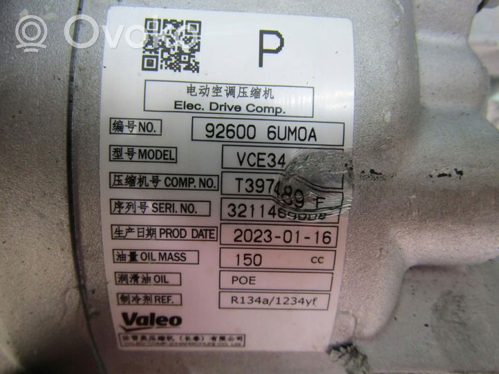 Nissan X-Trail T33 Compressore aria condizionata (A/C) (pompa) 926006UM0A