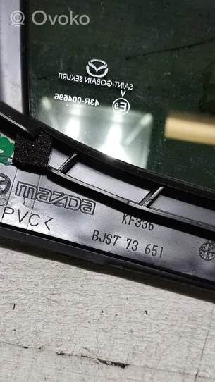 Mazda 3 III Vetro del deflettore posteriore 43R004596